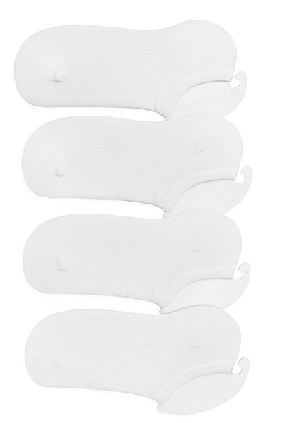 YAADE 4 Pairs of Invisible Sneaker Bamboo Socks