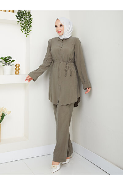 BELLİNA Kadın Yazlık Modal Kumaş Rahat Takım