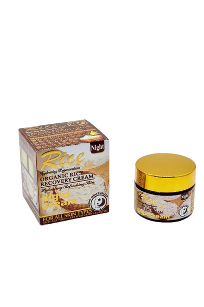 Fruit Of The Wokali Crema Hidratanta de Noapte cu Orez – Potrivita pentru Toa...