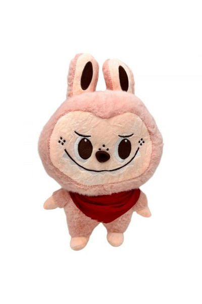 BaoBao Labubu de plus mare cu urechi lungi si expresie amuzanta – jucarie moale pentru copii, 36 cm, BaoBao