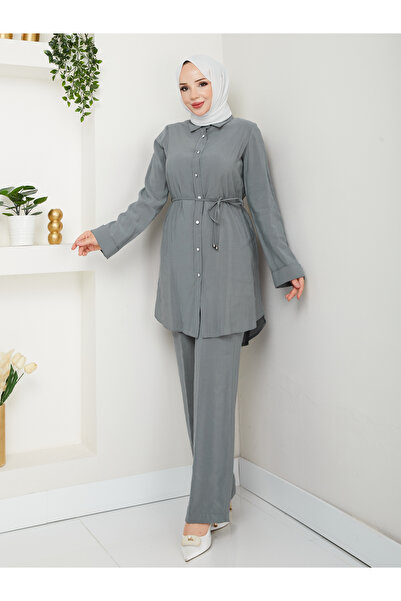 BELLİNA Kadın Yazlık Modal Kumaş Rahat Takım