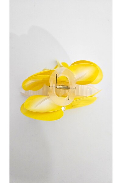 cityvision Orkide Çiçeği İncili Mandal Toka 10 cm Çift Taraflı 1 adet