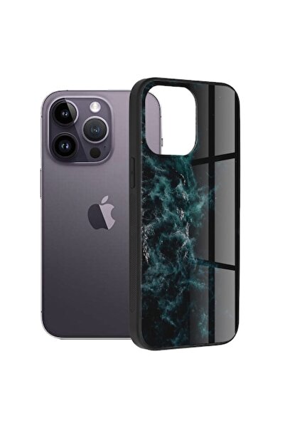 Techsuit Husa pentru iPhone 14 Pro Max, Techsuit Glaze Series, Blue Nebula
