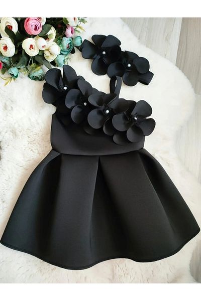 MTL Rochie de orhidee cu perle pentru fetiță HAPPY BABY (potrivită pentru 2 ani, mărimea 2 ani)