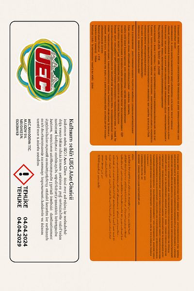 UEC Degreaser 1L - Multi Use Cleaner for Ovens Grills Car Exhaust