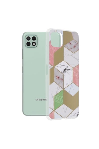 OEM Carcasă de protecție pentru Samsung Galaxy A22 5G, Precision Shell, B2625, plastic termorezistent, Berry Pu