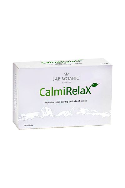 LAB BOTANIC BAVARIA CalmiRelax Vitamin Supplements | Natural Stress Relief Tablets -30