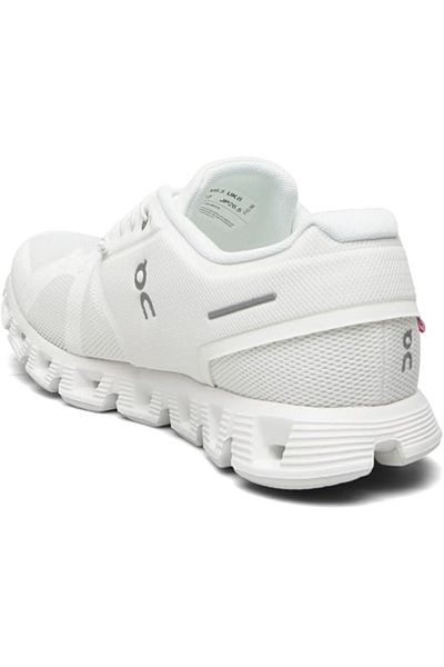 ON Cloud 6 Undyed White – Performance Sneakers with Speed Lacing & Cushioning