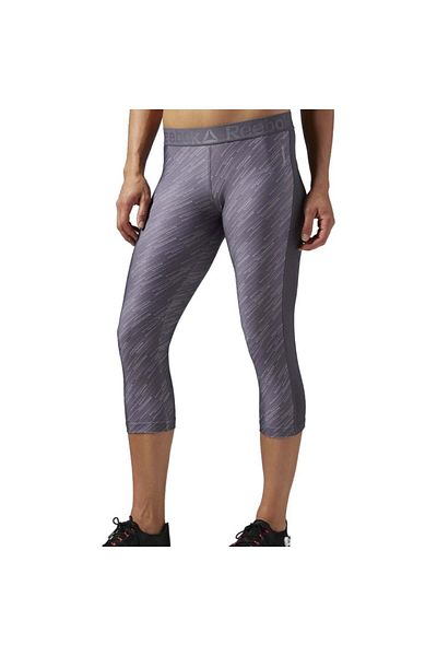 Reebok Pantaloni Workout Ready Printed Capri 3/4 Pentru Femei