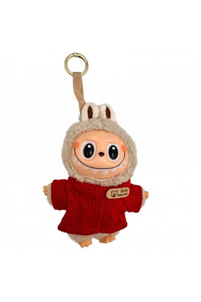 BaoBao Labubu Cozy Look 17-18cm – plush toy with keychain, BaoBao