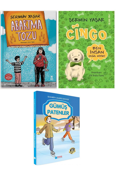 Taze Kitap Abartma Tozu + Cingo + Evrensel Gümüş Patenler / 3 KİTAP SET