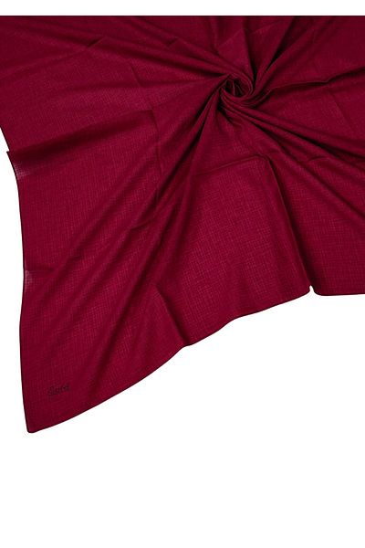 mim eşarp Eșarfă Enba din șifon de bumbac de culoare uni 100x100 cm – Design elegant și ușor