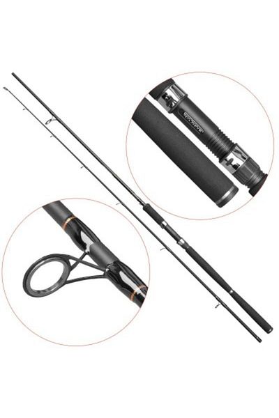 Baracuda Flipper 240XH carbon carp / catfish rod 2.4 m A: 50-140 g progressive action