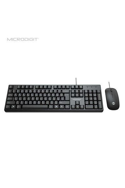 Microdigit MD327K Wired Keyboard and Mouse Combo