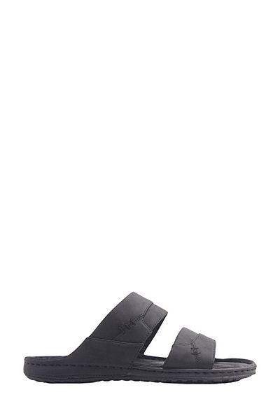 FLEXALL CFA Μαύρες ανδρικές παντόφλες Comfort 101380053