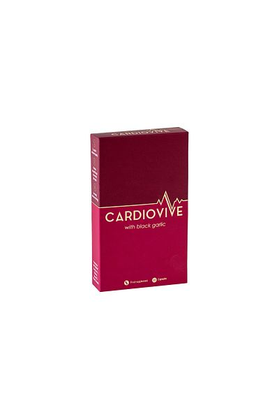 Cardiovive Capsules | 100% Natural & Organic Aged Black Garlic Capsules