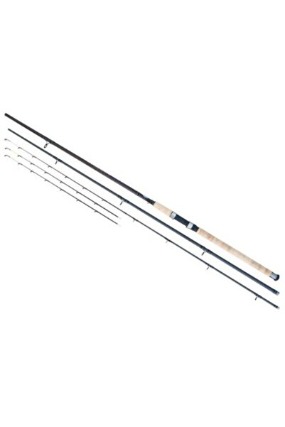 Baracuda Lansetă de pescuit la hrănire din fibră de carbon Baracuda Hurricane Feeder 3,9 m A: 50-100 g