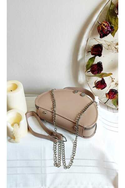 Store Kadın El ve Omuz Çantası Vizon