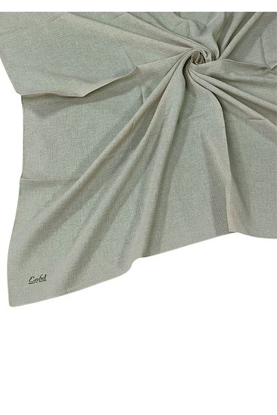 mim eşarp Μονόχρωμο κασκόλ Enba Cotton Chiffon 100x100 cm – Κομψό και ελαφρύ σχέδιο