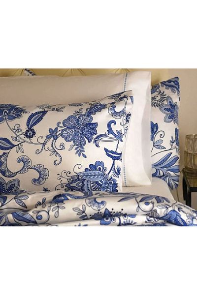 Taç Crown Satin Flounce Pillowcase Set – 2 Pieces – 50X70 cm