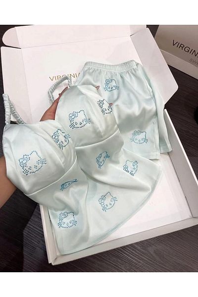 Gofeel Sanrio Hello Kitty Stone Bottom Top Set
