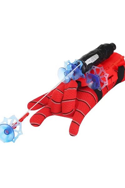 Toybox Spider Web Shooter Toys for Kids Real Gadget Toys for Boys Gloves Launcher Wrist Toy