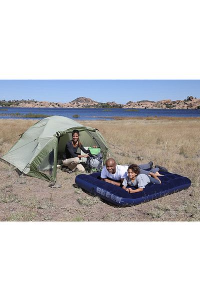 BESTWAY Inflatable Cotton Filled Air Bed - Double