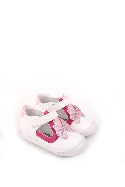 Papuçsepeti Shoe Basket - Şrbb 4796 Baby Girl Orthopedic First Step Shoes
