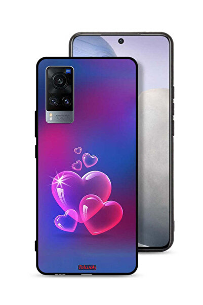 Tolwak غطاء حماية لهاتف Vivo X60t بنقشة قلوب الماء