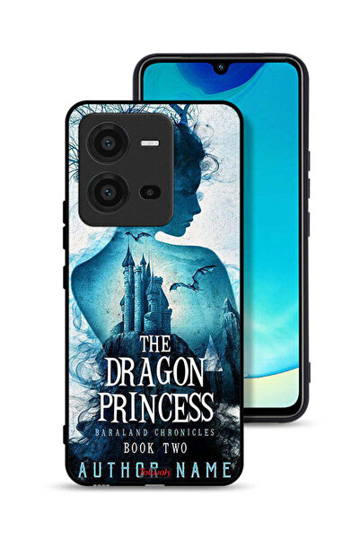 Tolwak Vivo V25 5G Protective Case Cover The Dragon Princess