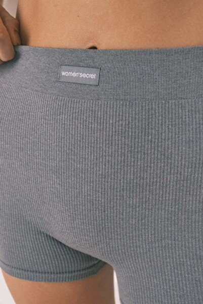 Women'secret Light grey ribbed trouser