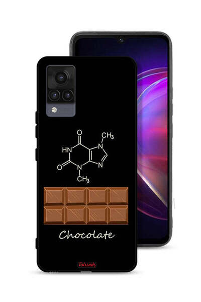 Tolwak غطاء حماية فيفو V21 بلون الشوكولاتة