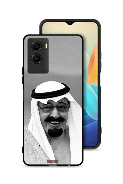 Tolwak غطاء حماية لهاتف فيفو Y55s 5G (2021) صورة الملك عبد الله مبتسمًا
