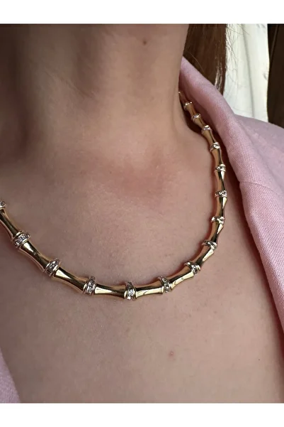 Petra Jeweils Merly Stone Gold Chain Necklace