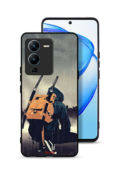 Tolwak غطاء حماية Vivo V25 Pro 5G بتصميم سيف ساموراي رقمي