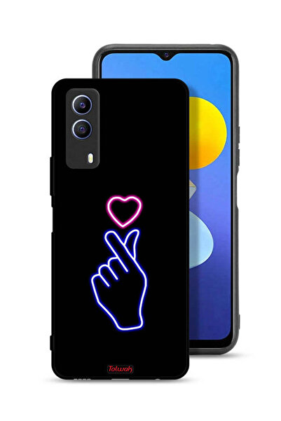 Tolwak غطاء حماية Vivo T1x بتصميم قلب سريع