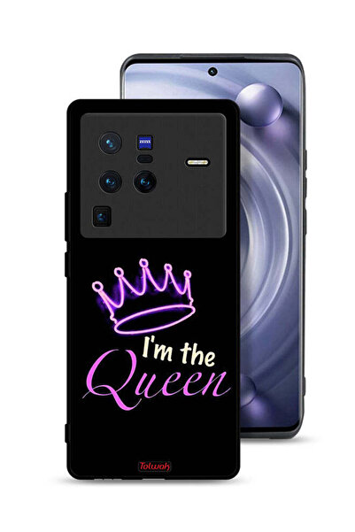 Tolwak غطاء حماية لهاتف Vivo X80 Pro - أنا الملكة