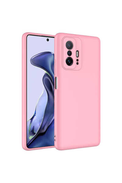 GRABONO Xiaomi 11t / Mi 11t Pro Case Velvet Launch Shock Absorbing Wipeable P...