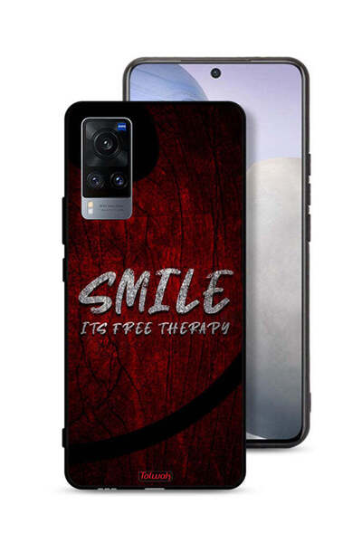 Tolwak Vivo X60t Protective Case Cover Smile Its Free Therapy