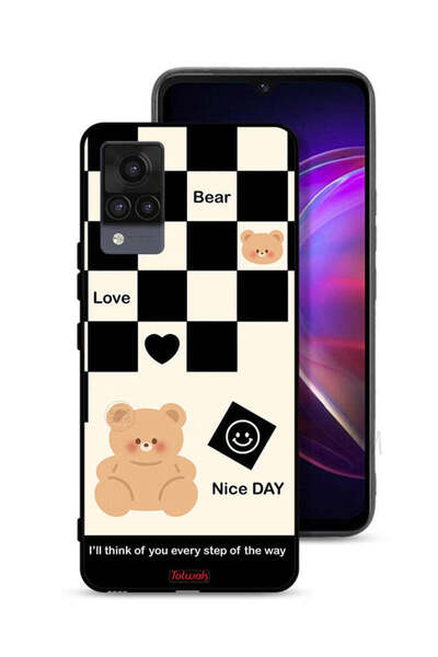 Tolwak غطاء حماية لهاتف Vivo V21 سأفكر فيك في كل خطوة على الطريق