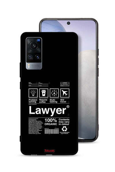 Tolwak Vivo X60t Protective Case Cover Lawyer Sticker