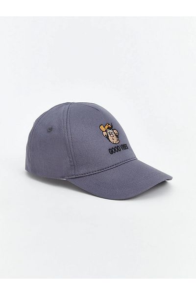 LC Waikiki Nostalgic Monkey Embroidered Boys' Cap Hat