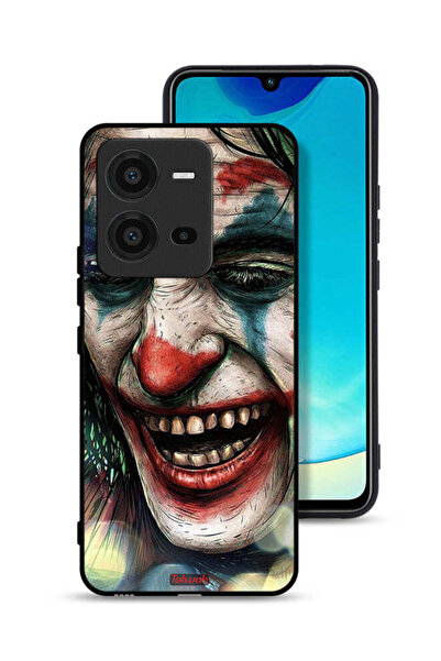 Tolwak غطاء حماية لهاتف Vivo V25 5G بتصميم وجه الجوكر الضاحك