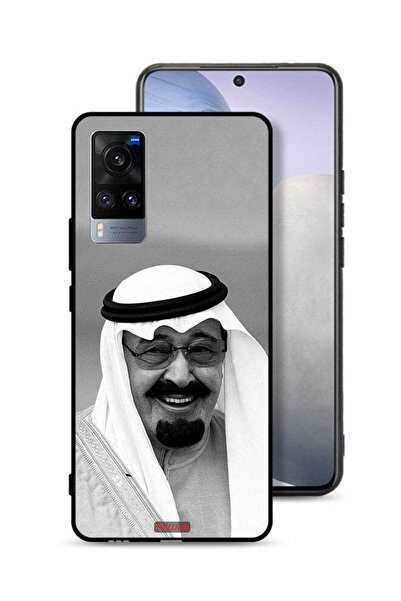Tolwak غطاء حماية لهاتف فيفو X60 صورة الملك عبد الله مبتسمًا