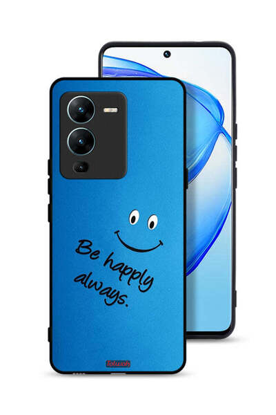 Tolwak غطاء حماية لهاتف Vivo V25 Pro 5G كن سعيدًا دائمًا