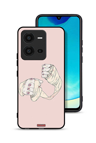 Tolwak غطاء حماية Vivo V25 5G بتصميم فن المقاتل