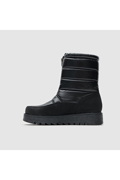 TOGO Siyah - Siyah Parlak Kadın Kar Botu [051813]