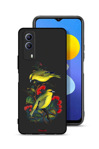 Tolwak غطاء حماية لهاتف Vivo T1x بنقشة طيور