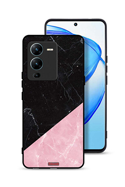 Tolwak غطاء حماية لهاتف Vivo V25 Pro 5G بنمط رخامي