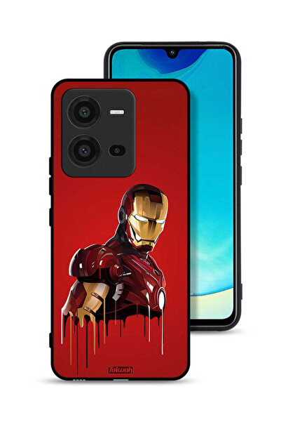 Tolwak غطاء حماية Vivo V25 5G برسومات الرجل الحديدي